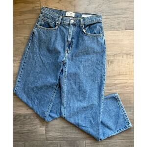 Cotton On Loose Straight Jean Light Wash High Rise Denim Womens Size 8